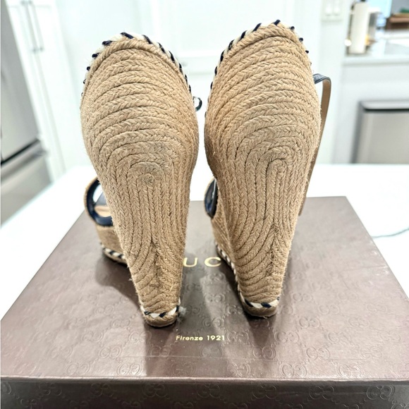 Gucci wedges. Worn once - Picture 4 of 10